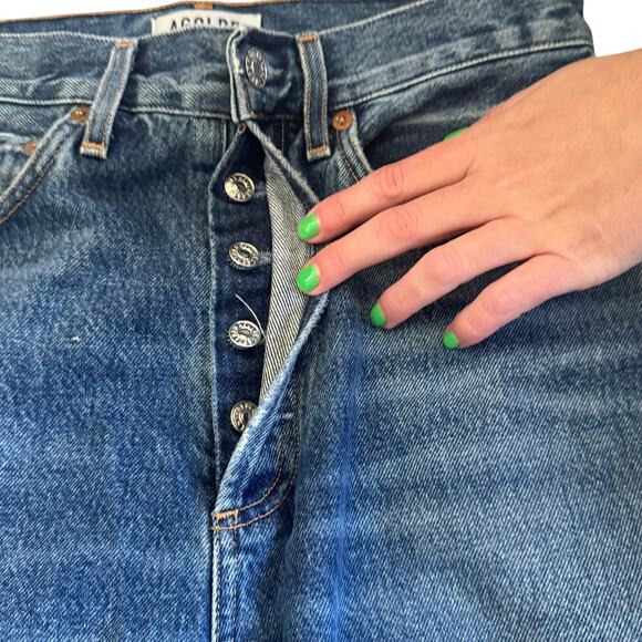 AGOLDE 90s High Rise Loose Fit Jean Psych Wash - Picture 5 of 10